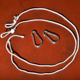 Nylon Ski Rope And 2X Carabine